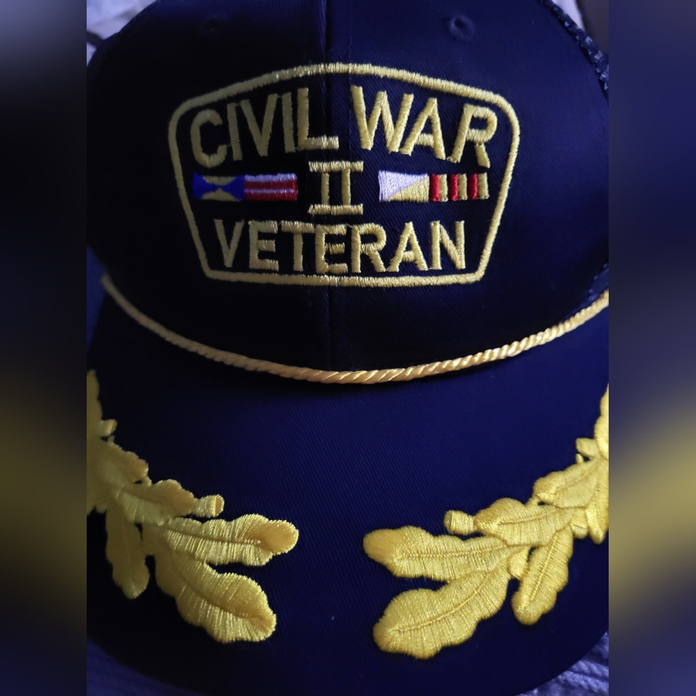 Snapback civil war hat